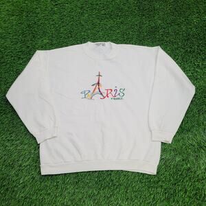 Vintage 1987 Pig Sweatshirt Womens XL 23x23 Boxy Gray